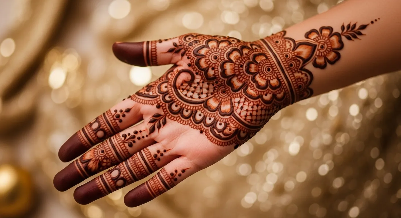 25 Graceful Simple Bridal Mehndi Designs That Feel Royal