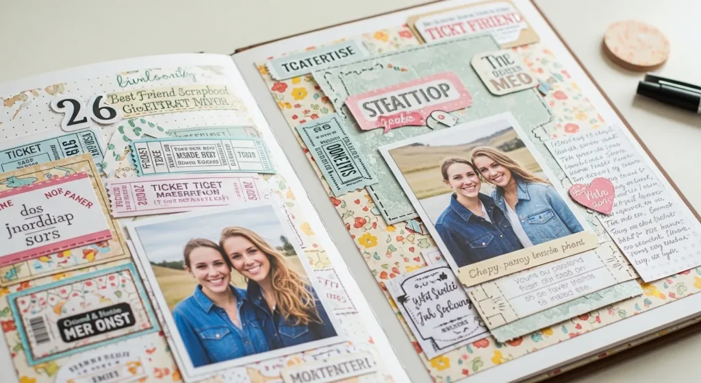 26 Sweet Best Friend Scrapbook Ideas That Celebrate Your Bond