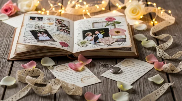 27 Dreamy Wedding Scrapbook Ideas That Feel Magical