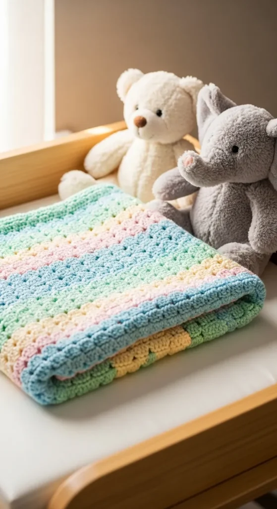 Adorable Crochet Baby Blanket