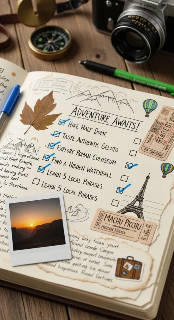 Adventure Checklist