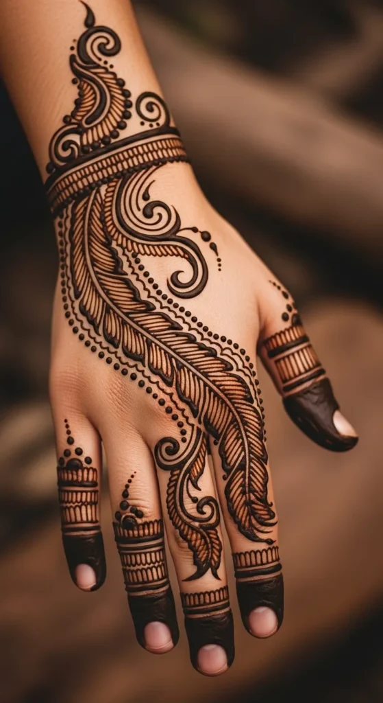 Bohemian Finger Design
