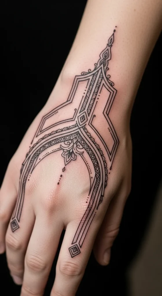 Bold Arcs with Fine Detailing