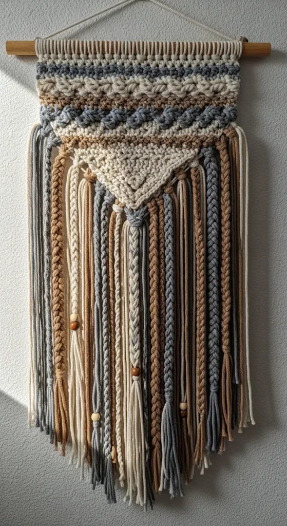 Braided Fringe Wall Hanging