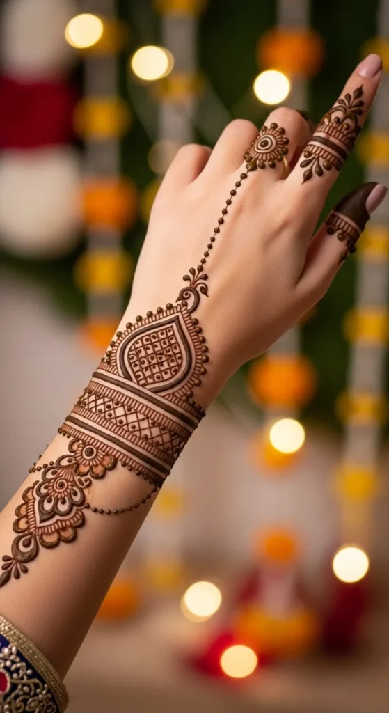  Chain Style Mehndi