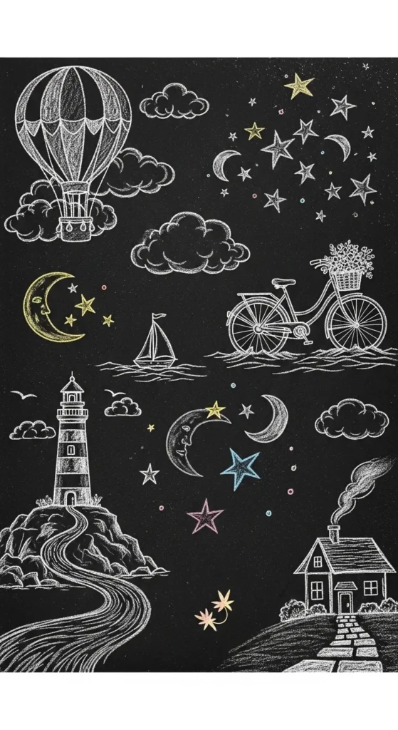  Chalkboard Style Cover