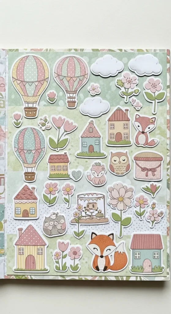 Creative Stickers Page