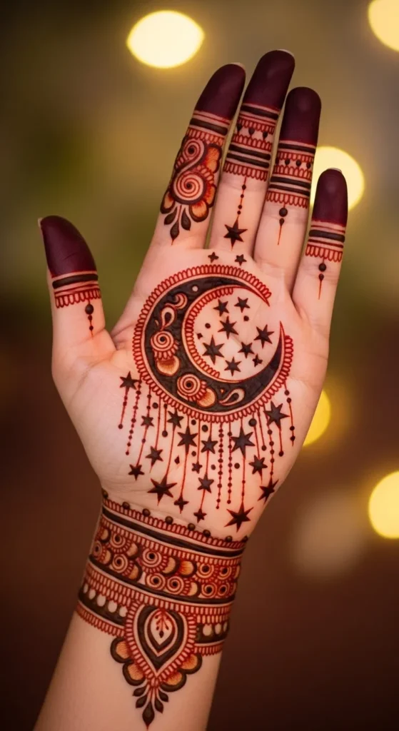 Crescent Moon Eid Design