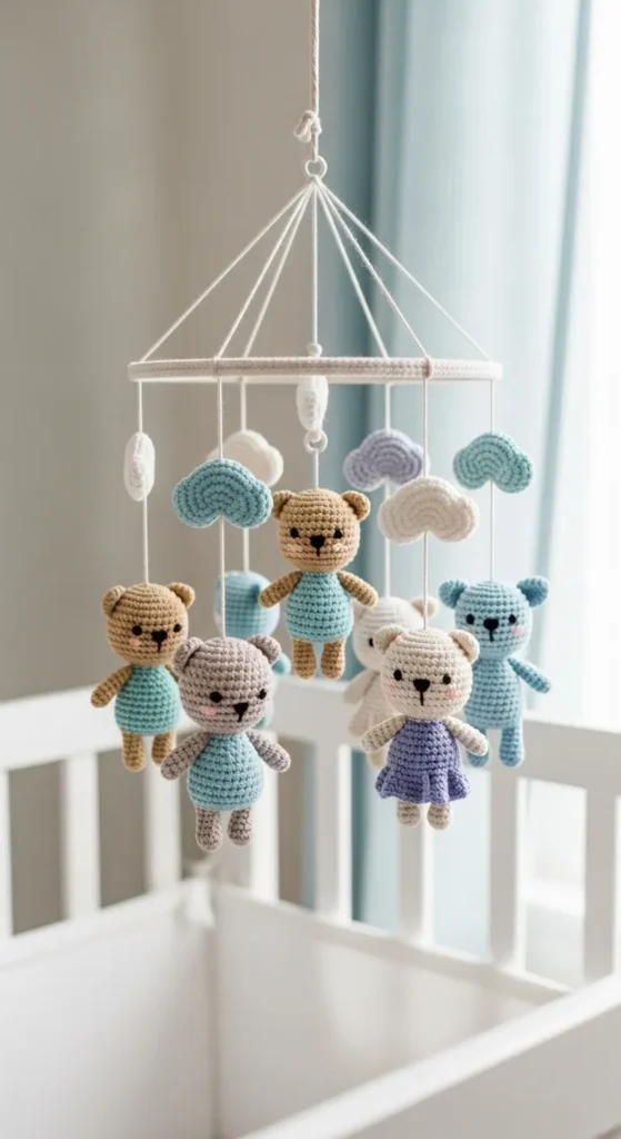 Crochet Baby Mobile