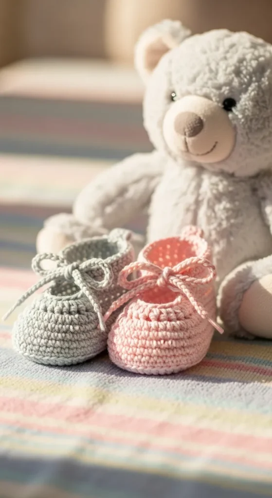 Crochet Baby Shoes