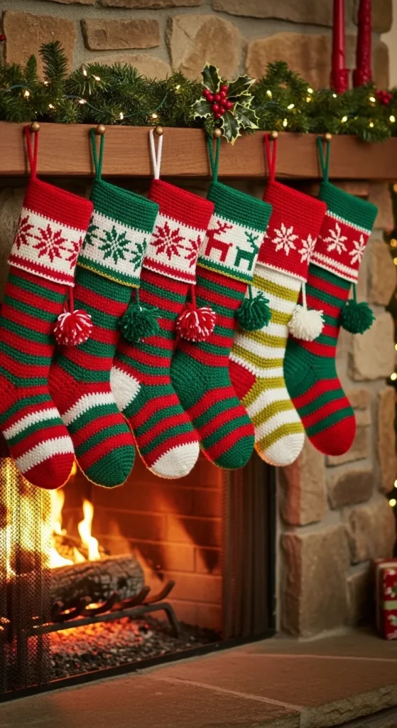 Crochet Christmas Stockings