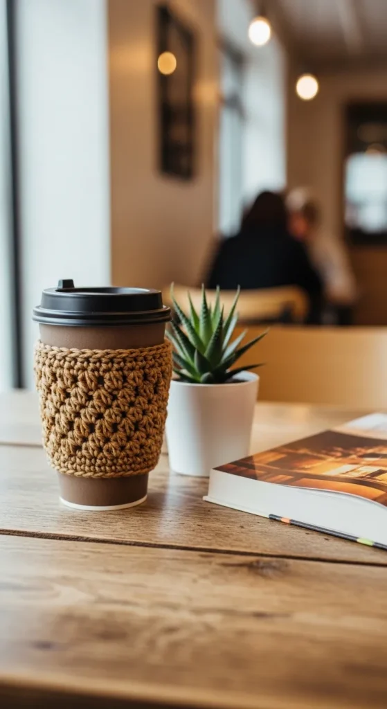 Crochet Coffee Sleeve