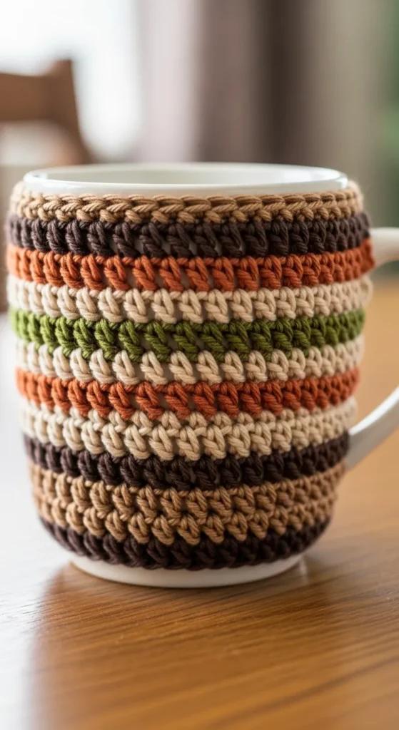 Crocheted Cup Sleeves