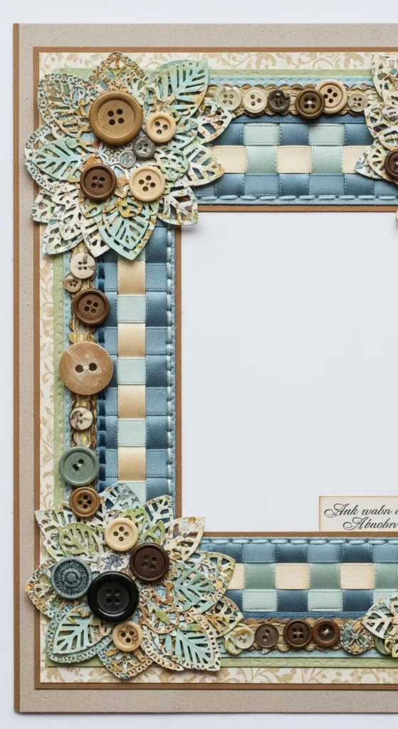 DIY Birthday Scrapbook Page Borders