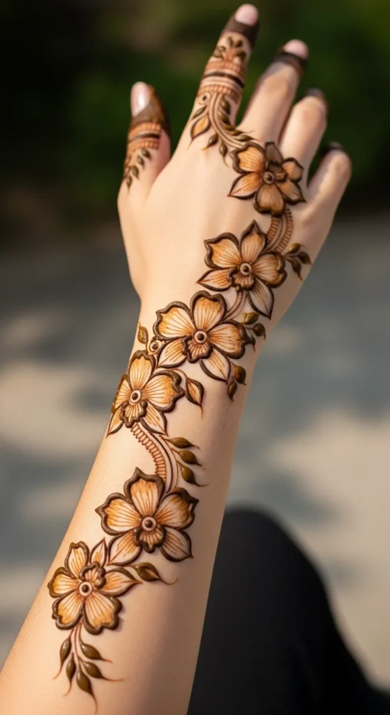 Delicate Orchid Blooms