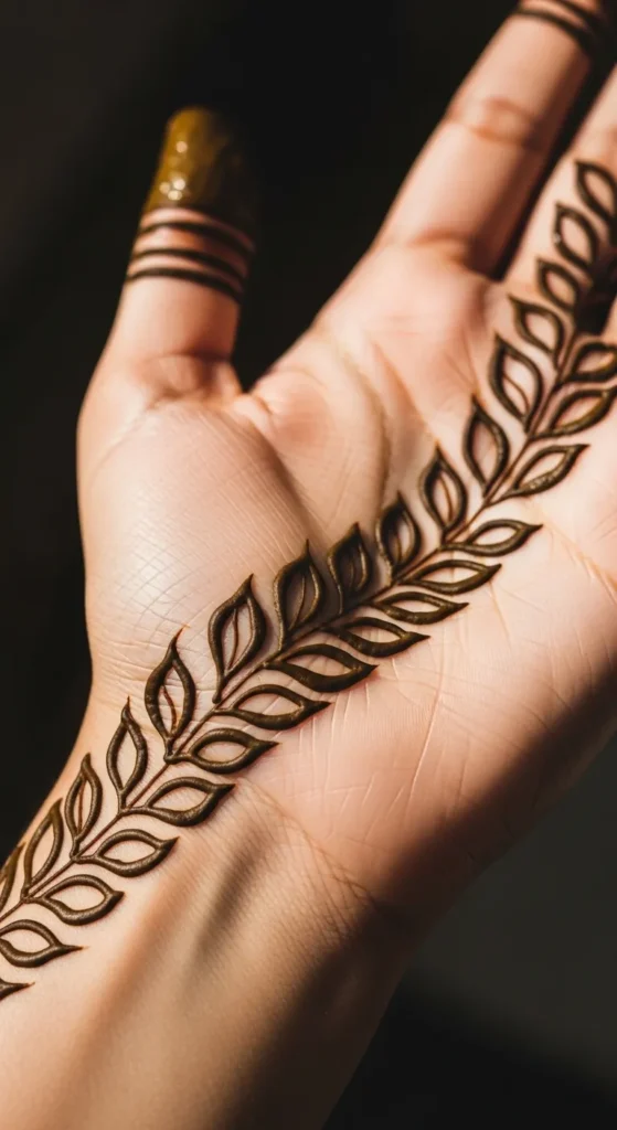 Diagonal Leaf Pattern