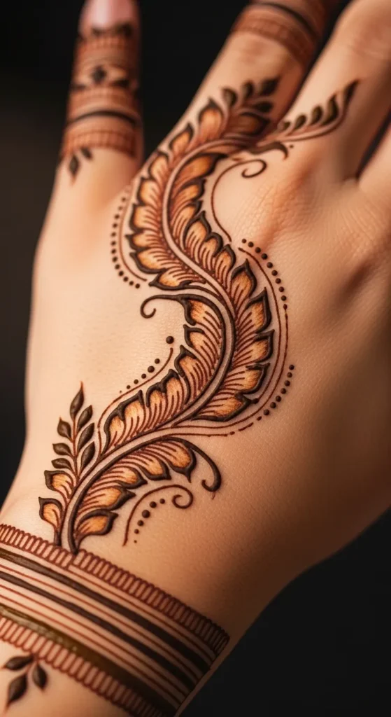 Feather and Leaf Mix