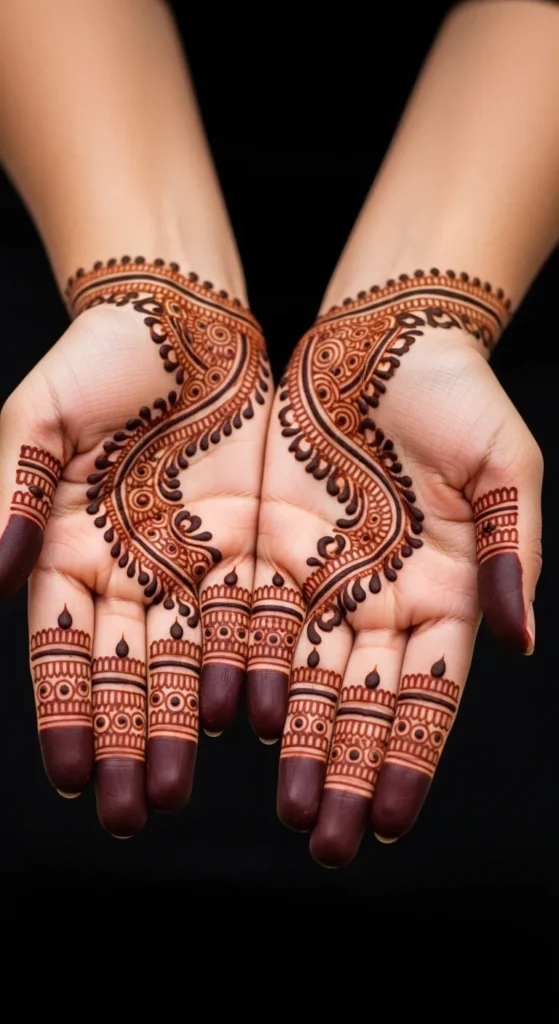 Finger Tip Fill Design