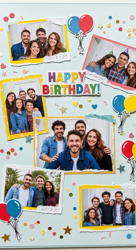  Friendship Page with Group Photos