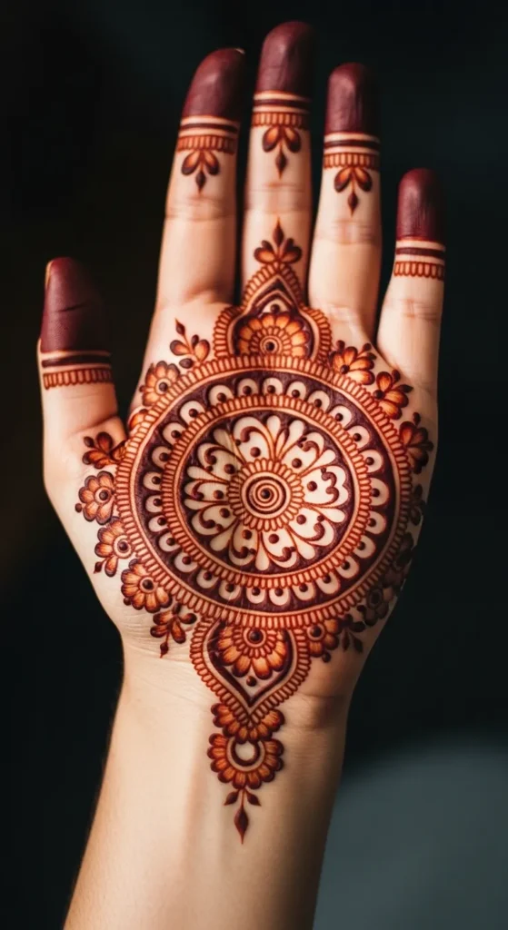 Half Hand Mandala