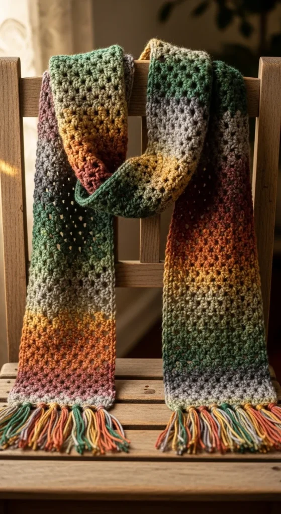  Handmade Crochet Scarf