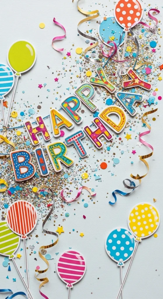 "Happy Birthday" Banner Design