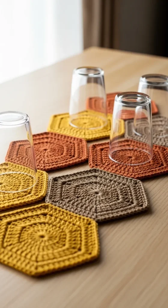 Hexagon Coasters