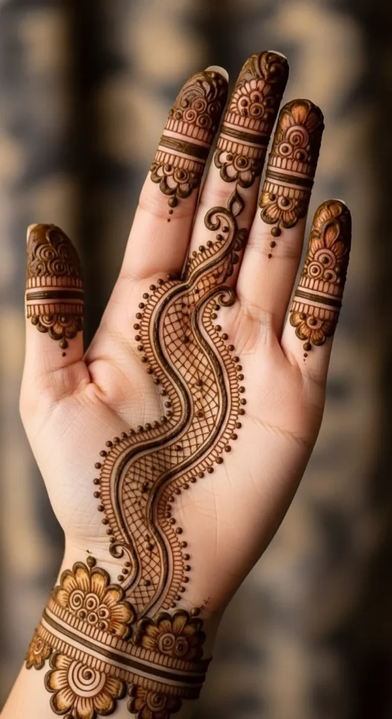 Lace-Inspired Finger Design