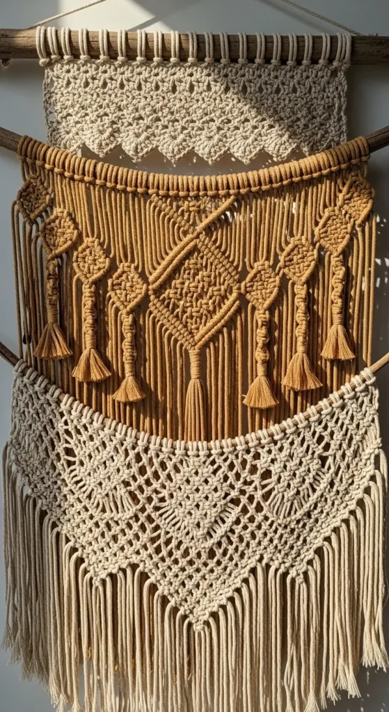 Layered Macramé Crochet