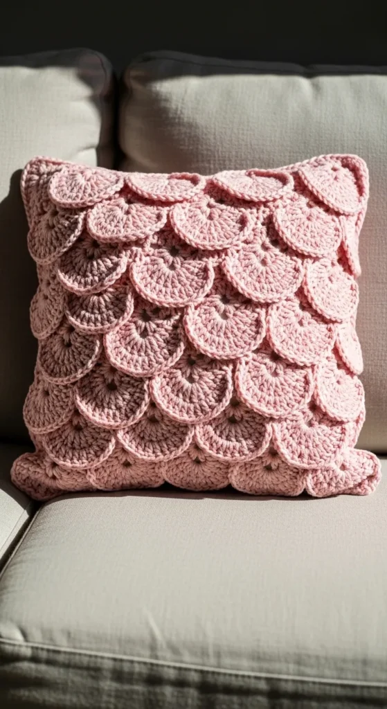 Layered Petal Pillow