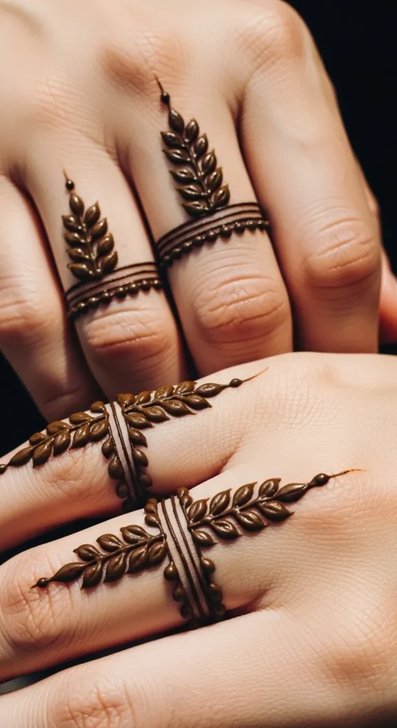 Leafy Finger Cuffs