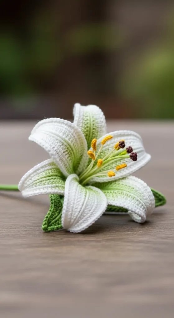  Lily Crochet Flower