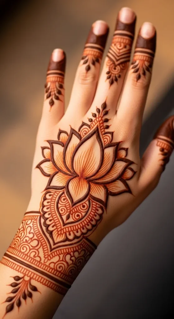 Lotus Blossom Mandala