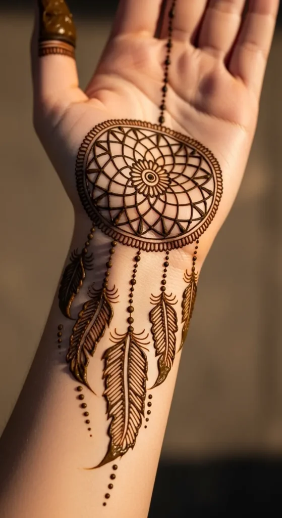 Mandala Dreamcatcher Design