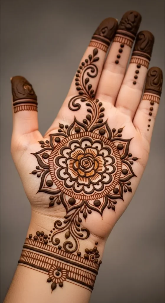 Mandala Rose Design