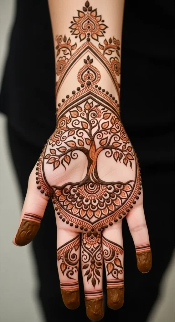 Mandala Tree of Life Design