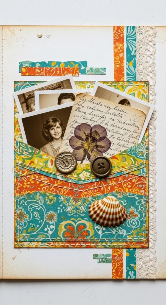 Memory Pocket with Special Mementos