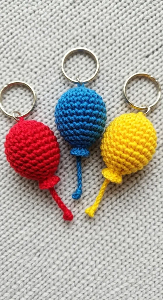 Mini Balloon Keychains