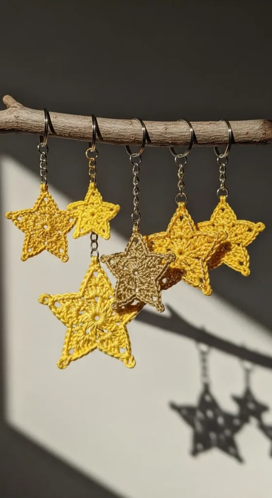 Mini Star Keychains