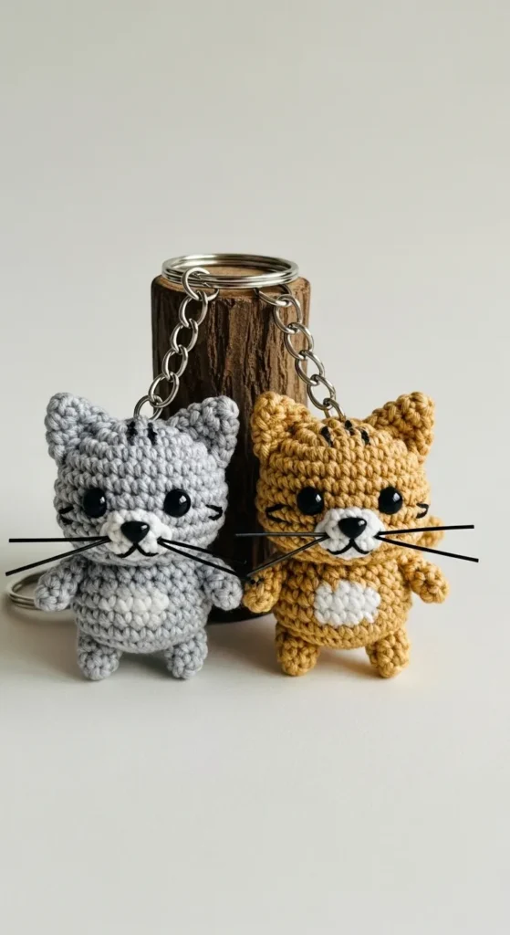 Miniature Cats with Whiskers