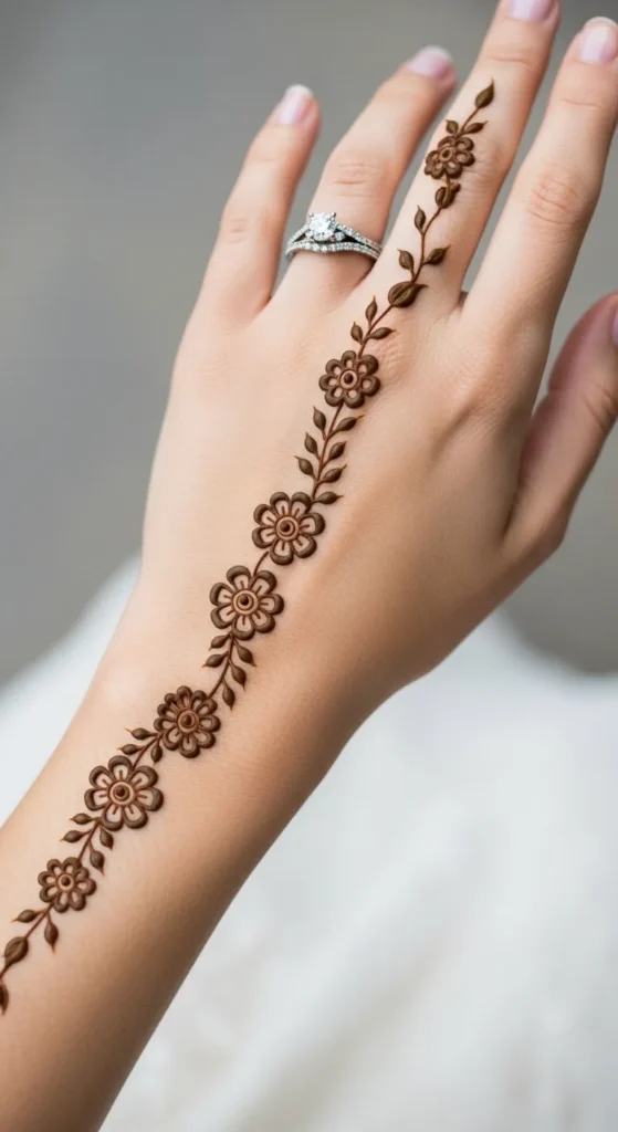 Minimal Floral Trail