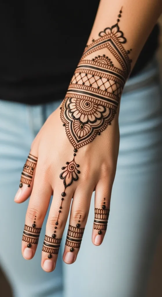 Minimal Full Hand Outline