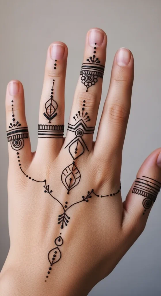 Minimalistic Dot and Line Design