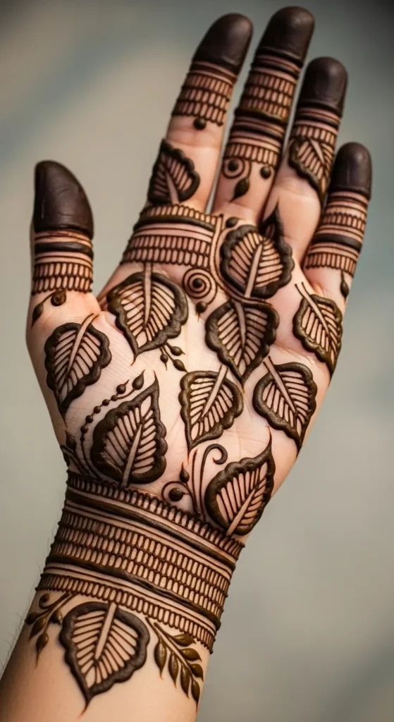 Peepal Leaf Mehndi