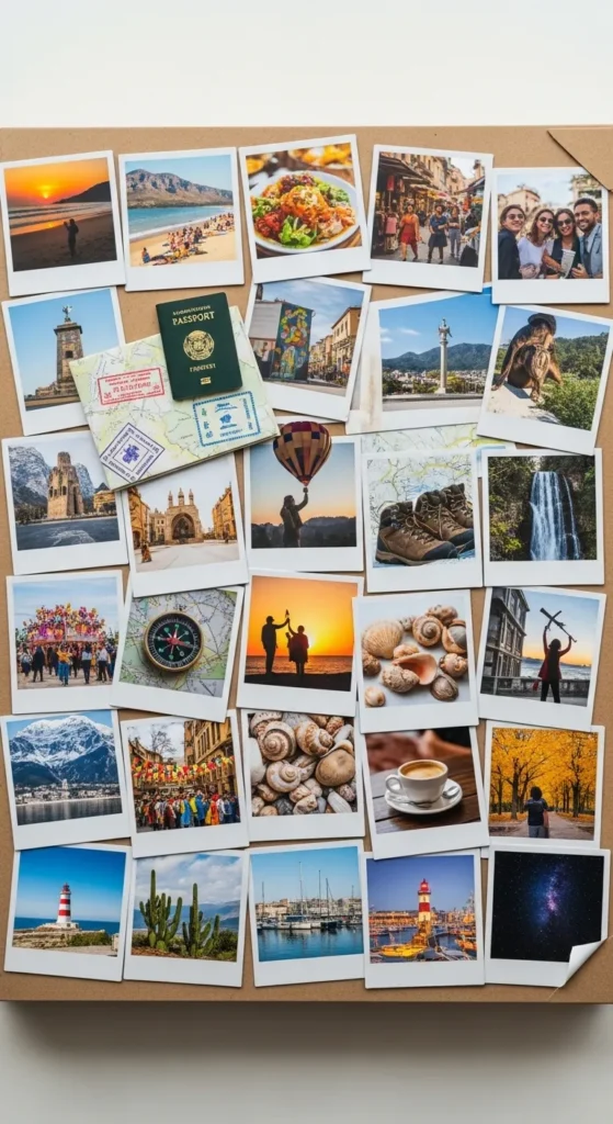 Polaroid Photo Collage Cover