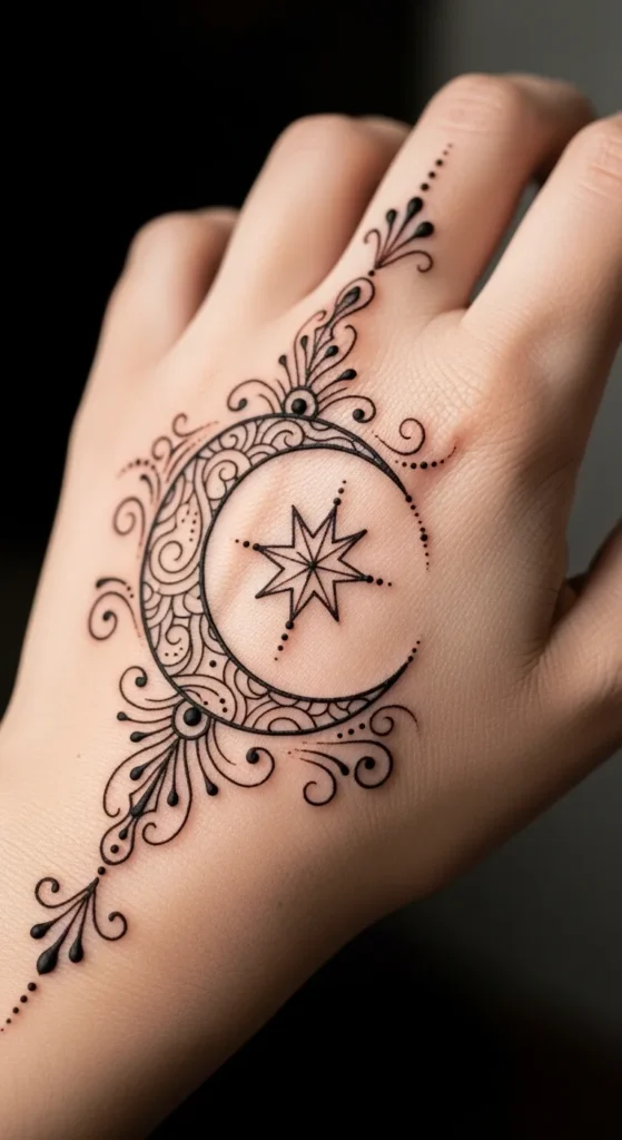 Royal Crescent Moon Design