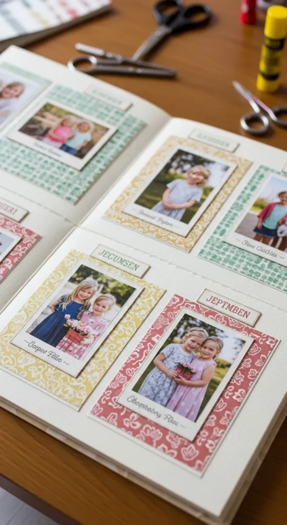 Seasonal Scrapbook Pages