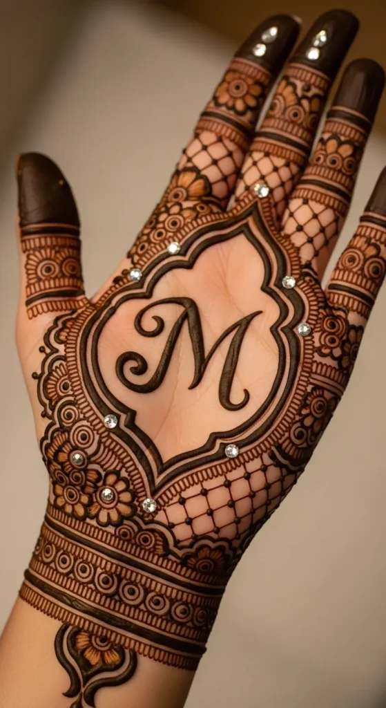 Simple Eid Name Initial Design