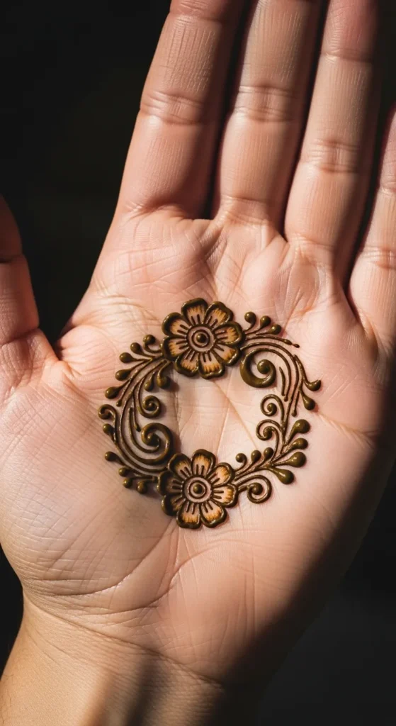 Simple Floral Circle