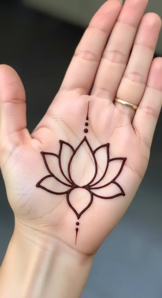 Simple Lotus Motif
